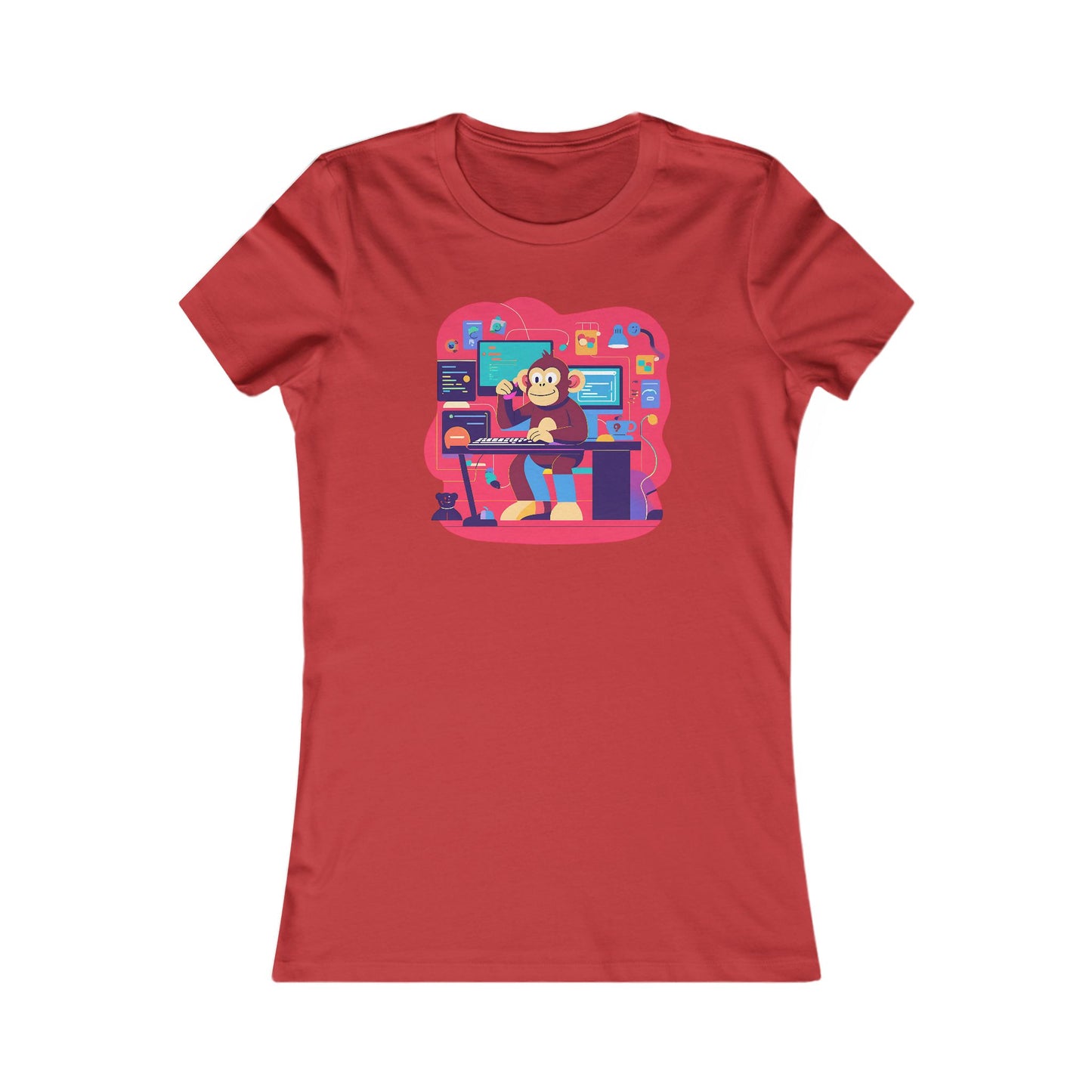 Cute Graphic Tee, Retro Office Vibe Shirt, Gift for Students, Casual Workwear, Fun Weekend Top, Art Lover Apparel