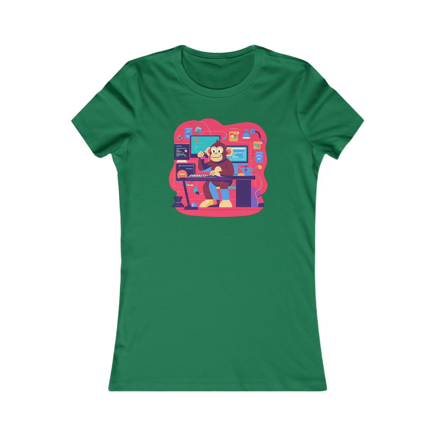 Cute Graphic Tee, Retro Office Vibe Shirt, Gift for Students, Casual Workwear, Fun Weekend Top, Art Lover Apparel