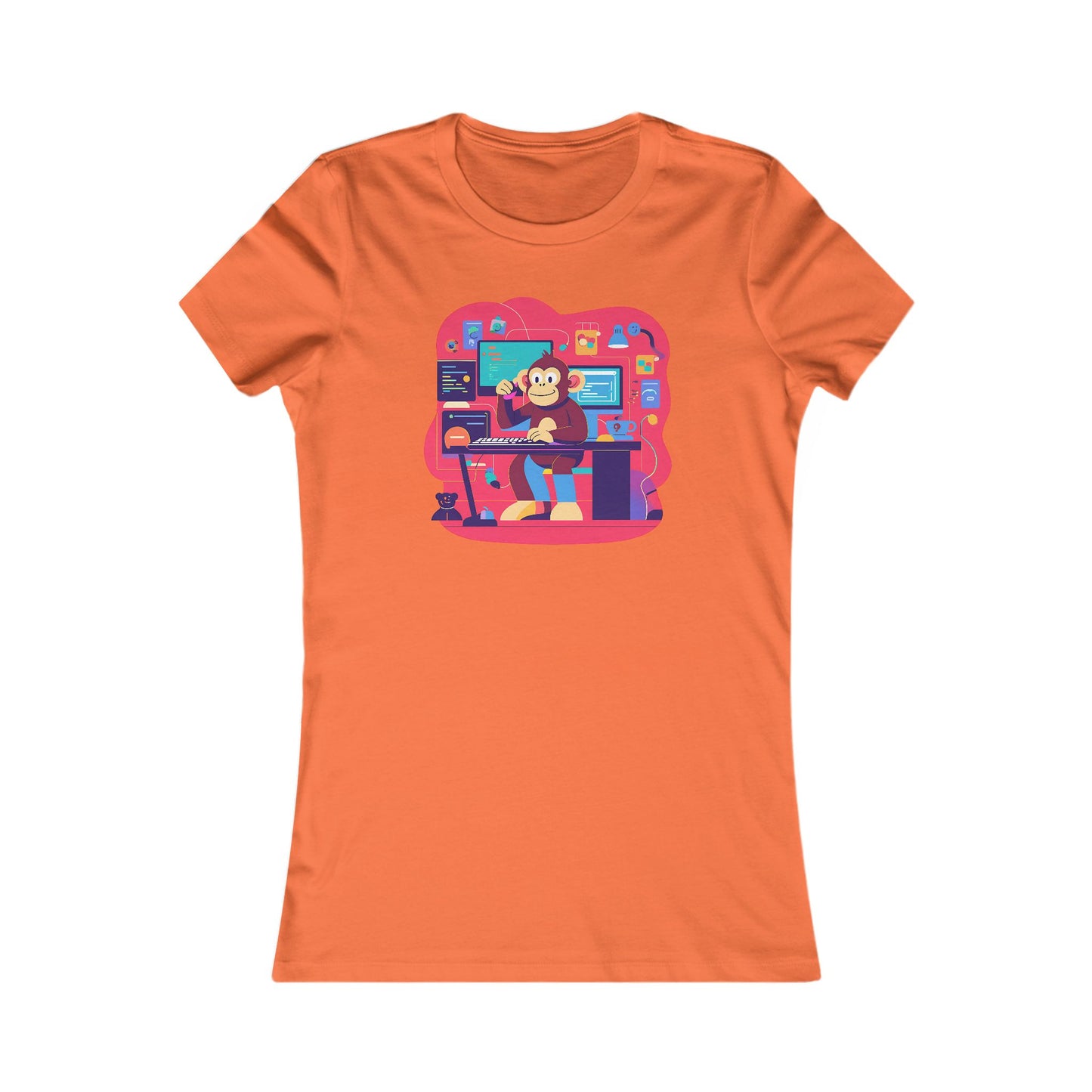 Cute Graphic Tee, Retro Office Vibe Shirt, Gift for Students, Casual Workwear, Fun Weekend Top, Art Lover Apparel