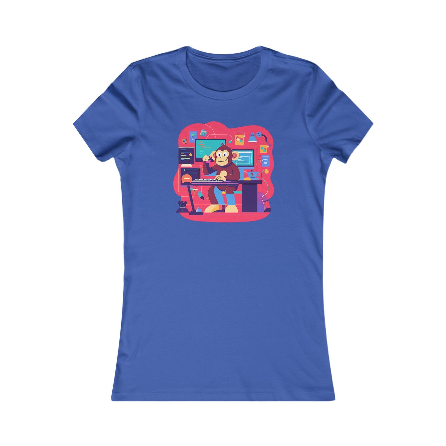 Cute Graphic Tee, Retro Office Vibe Shirt, Gift for Students, Casual Workwear, Fun Weekend Top, Art Lover Apparel