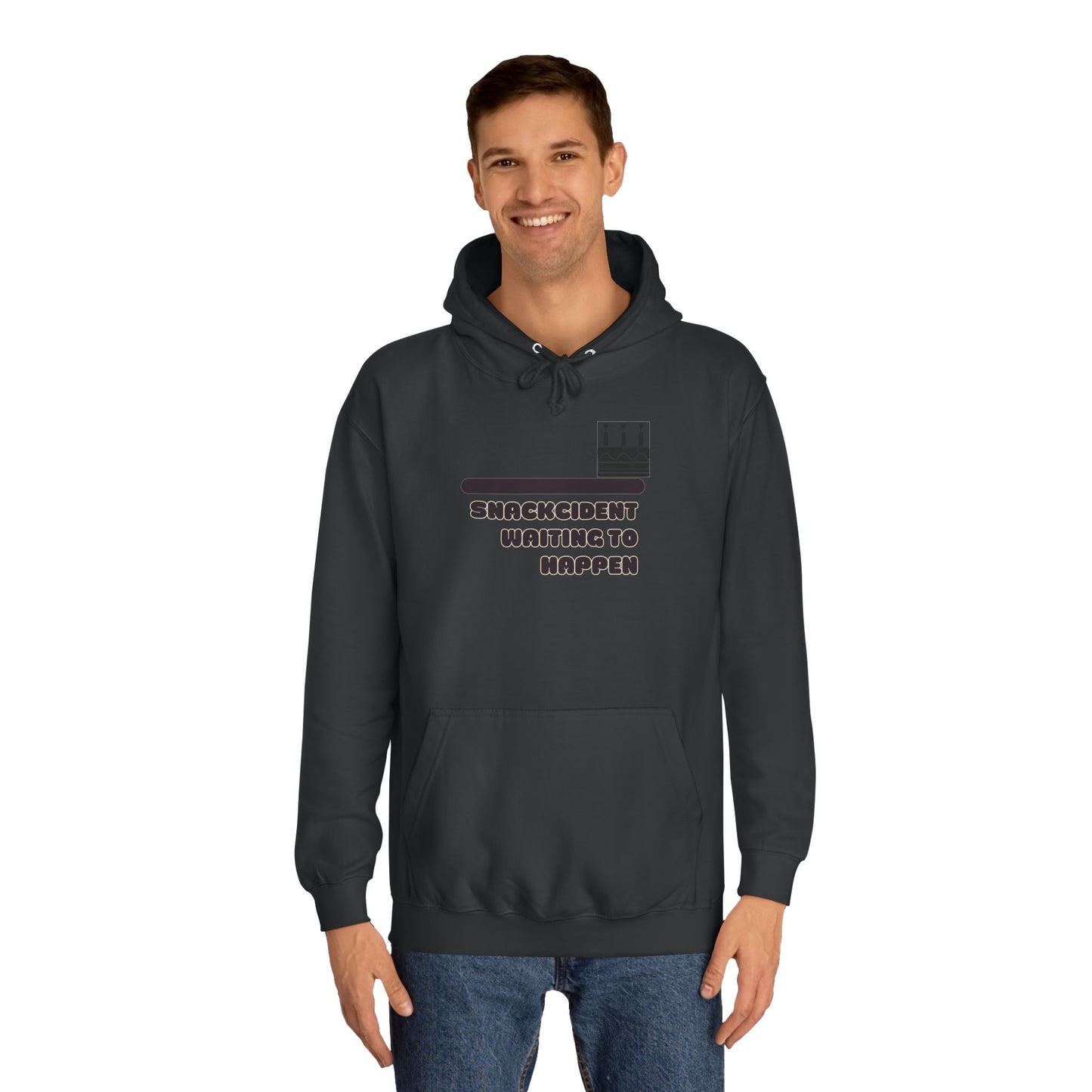 Unisex College Hoodie - Fun and Cozy Style for Students, Perfect for Campus Life, Gift for Graduates, Chill Days, Hoodie with Quirky Quote