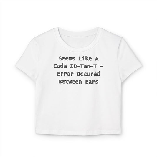 Women's Baby Tee