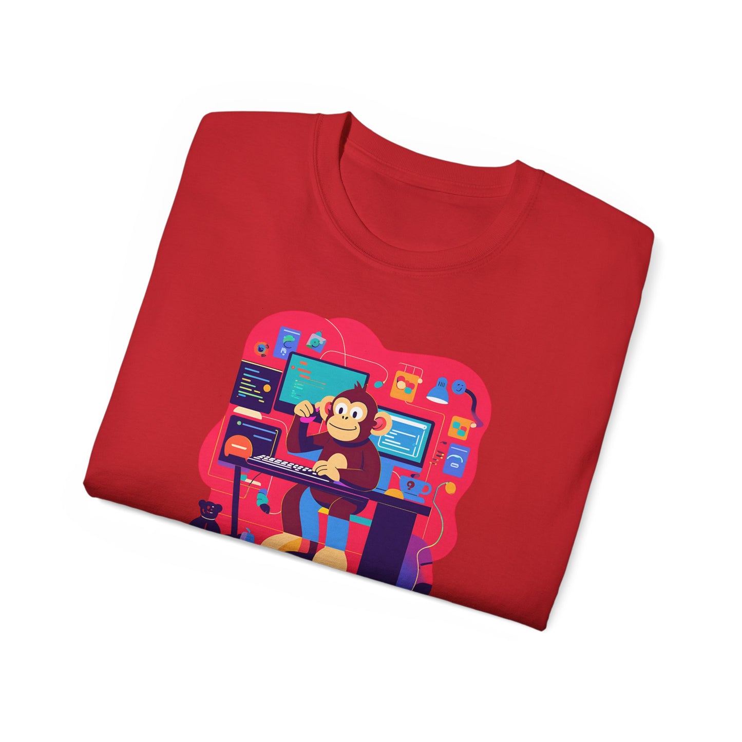 Playful Graphic Tee, Fun Casual Wear, Unique Gift for Gamers, Creative Illustration T-Shirt, Unisex Cotton Shirt, Birthday Present, [...]