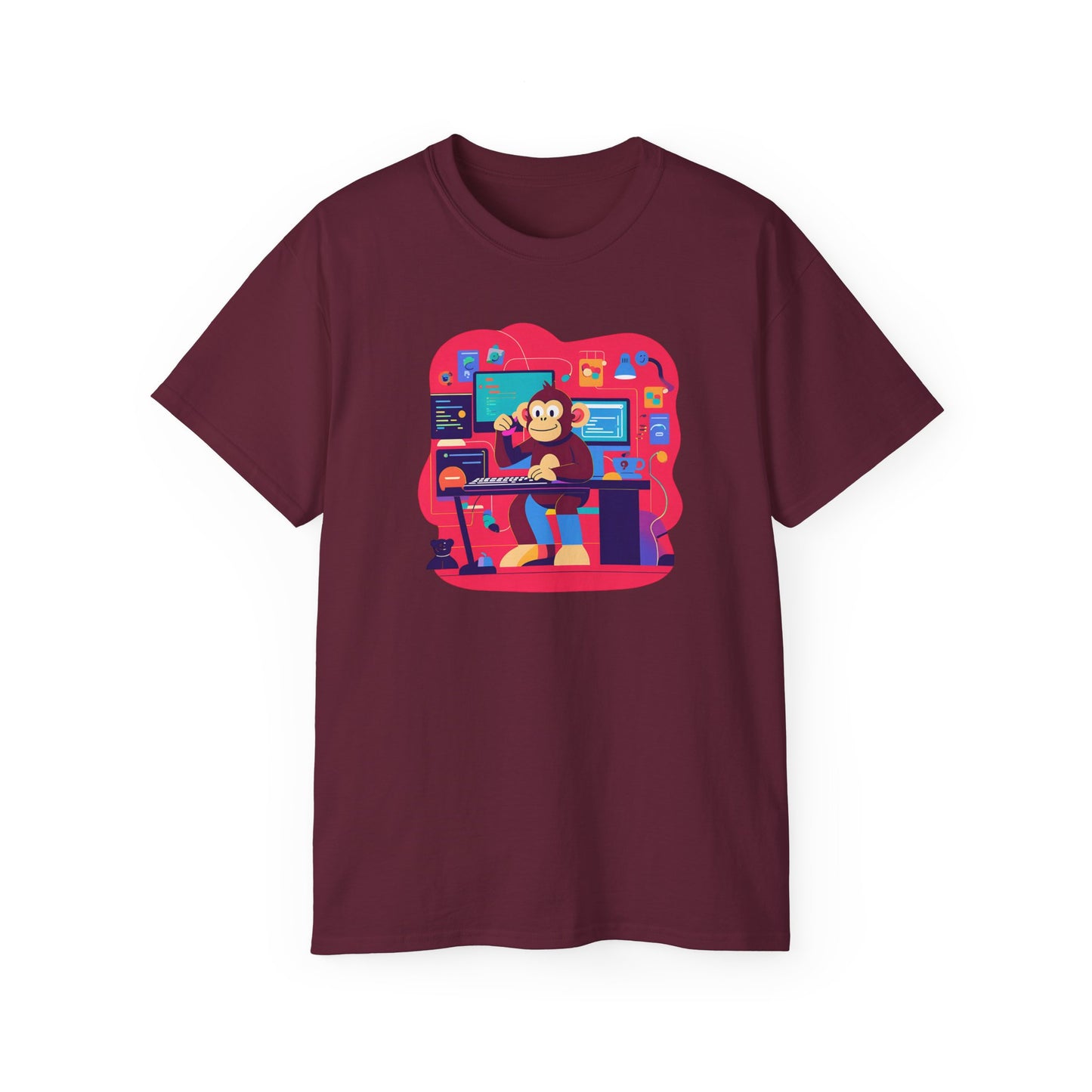 Playful Graphic Tee, Fun Casual Wear, Unique Gift for Gamers, Creative Illustration T-Shirt, Unisex Cotton Shirt, Birthday Present, [...]