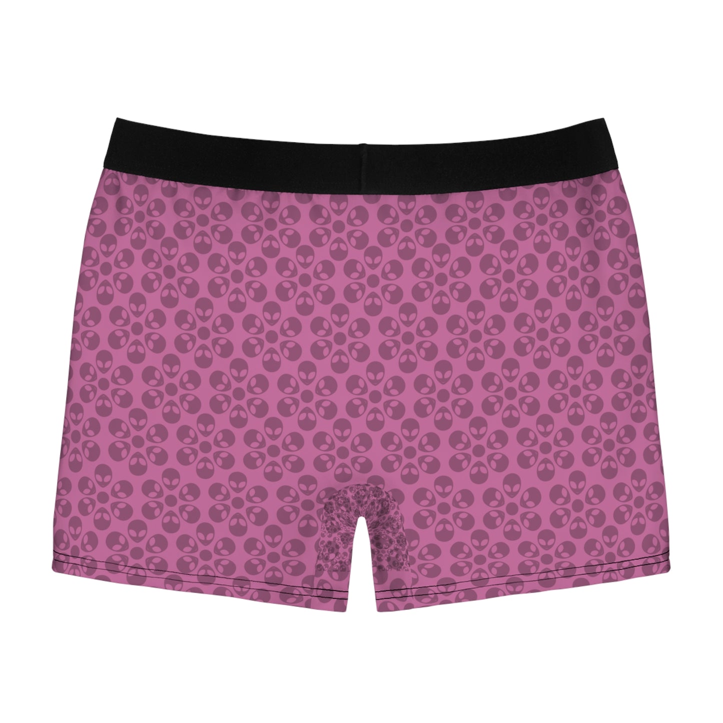 Mens Boxer Briefs  Alien Flowers Light Pink