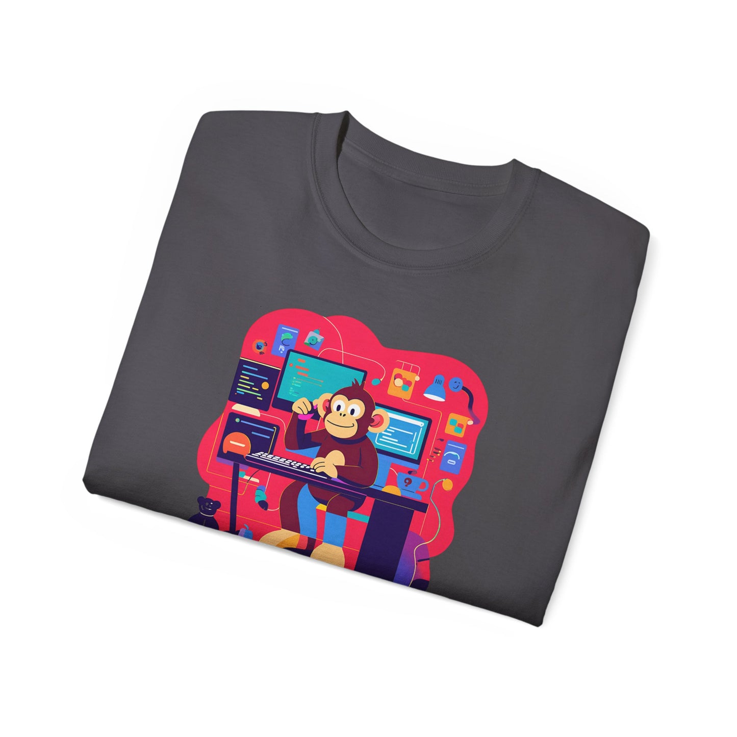 Playful Graphic Tee, Fun Casual Wear, Unique Gift for Gamers, Creative Illustration T-Shirt, Unisex Cotton Shirt, Birthday Present, [...]