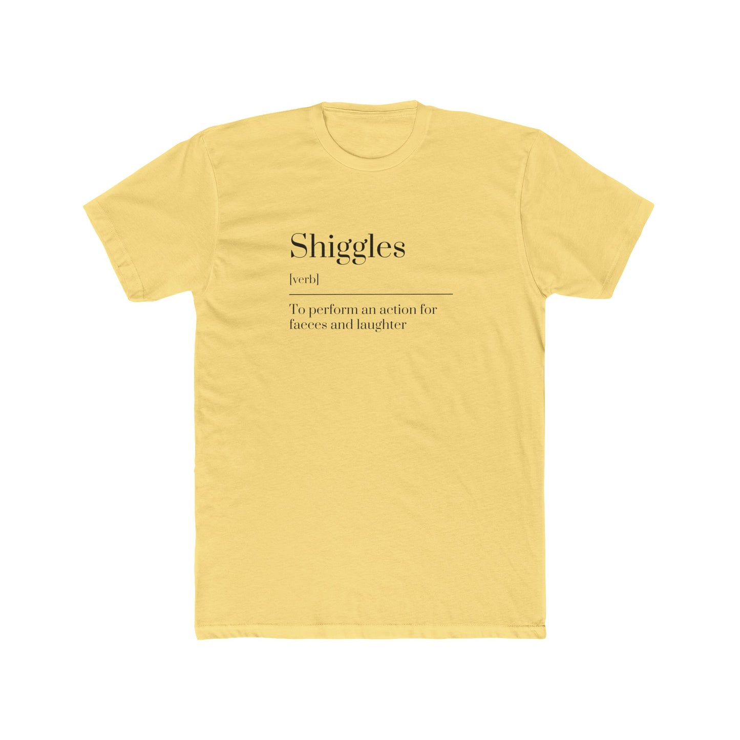 Unisex Cotton Crew Tee