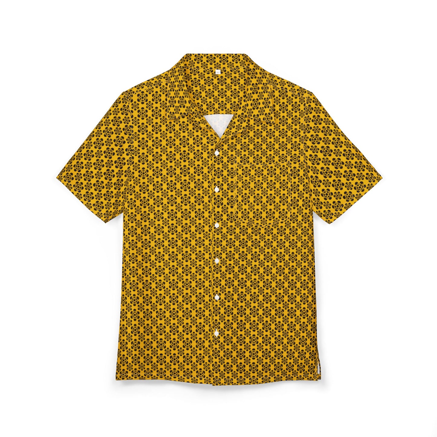 Alien Hawaiian Shirt - Unisex - Yellow