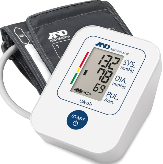 A&D Medical Blood Pressure Monitors BIHS Approved UK Blood Pressure Machines UA-611