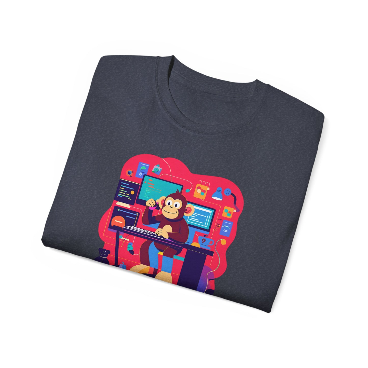 Playful Graphic Tee, Fun Casual Wear, Unique Gift for Gamers, Creative Illustration T-Shirt, Unisex Cotton Shirt, Birthday Present, [...]