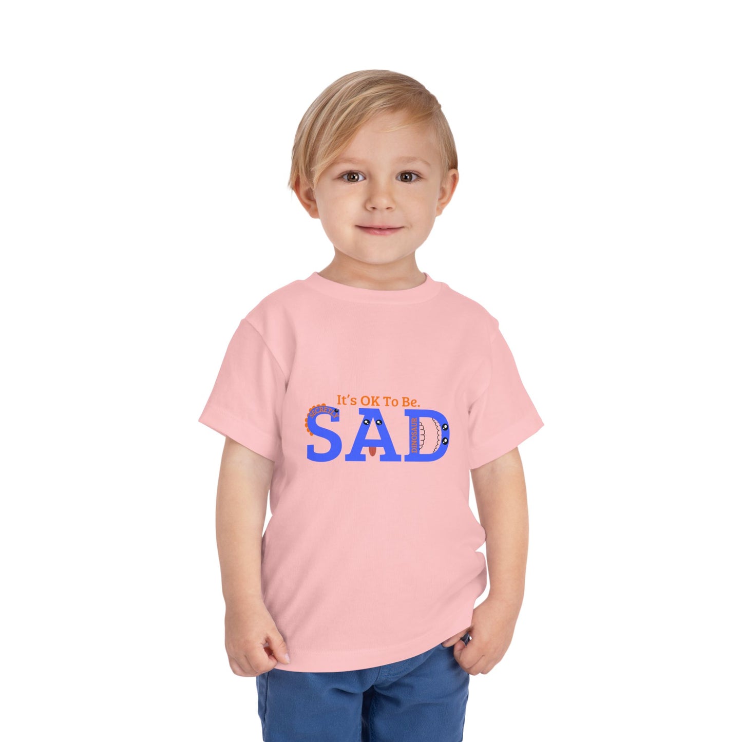 Emotional Support Toddler Tee - "It's OK To Be SAD"