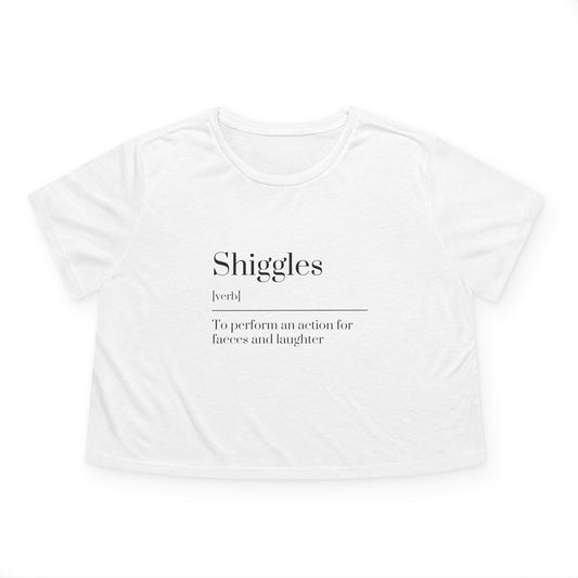 Women's Flowy Cropped Tee