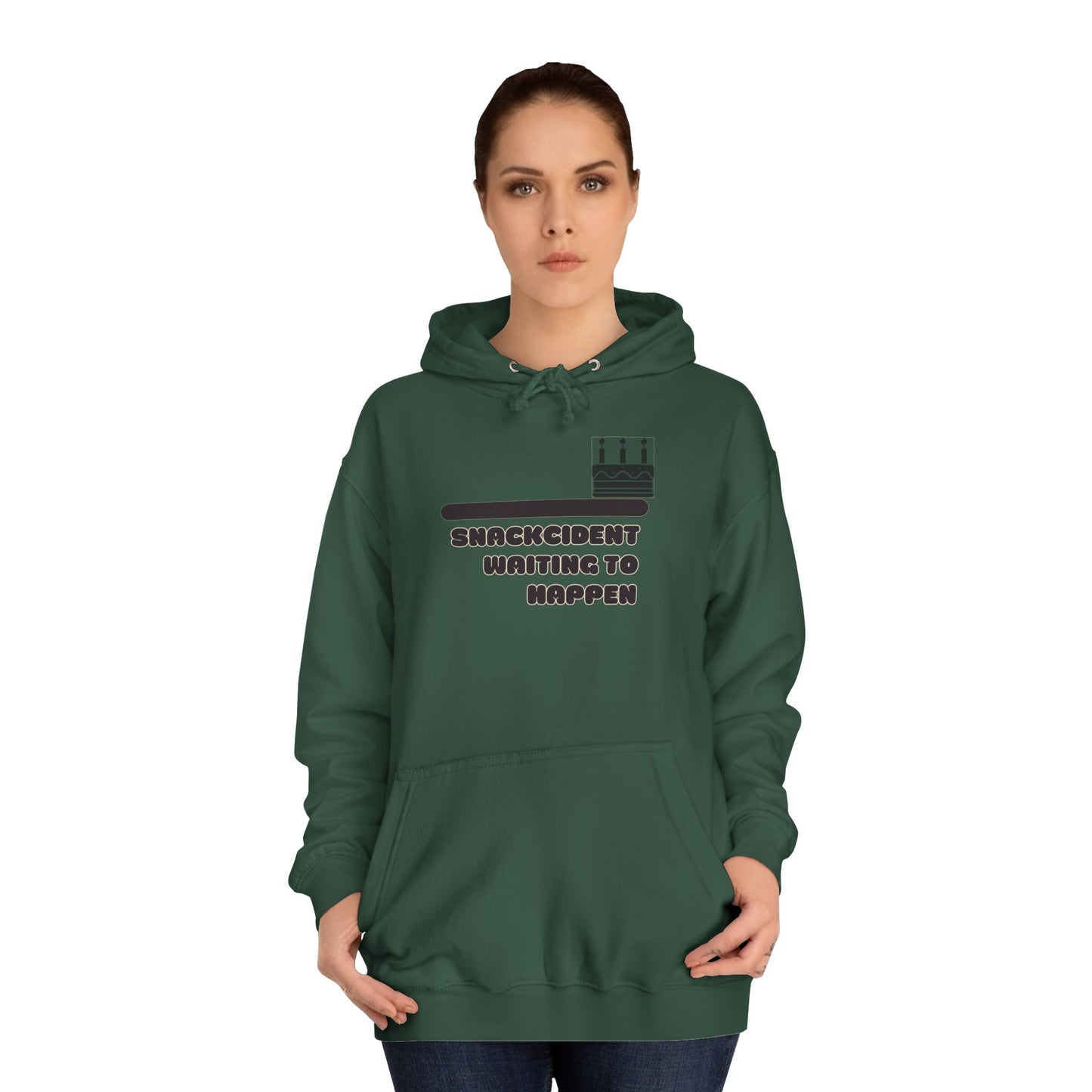 Unisex College Hoodie - Fun and Cozy Style for Students, Perfect for Campus Life, Gift for Graduates, Chill Days, Hoodie with Quirky Quote