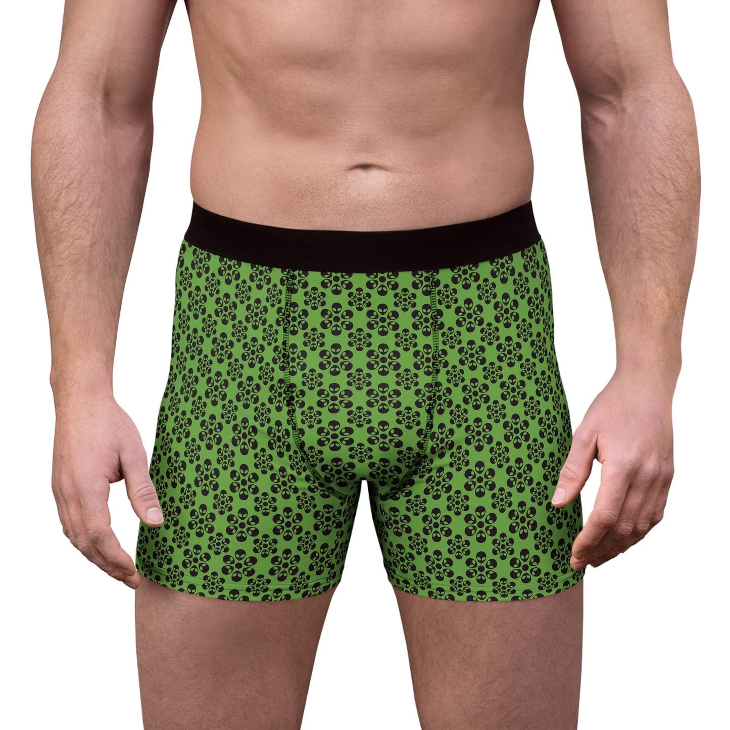 Alien Boxers - Light Green