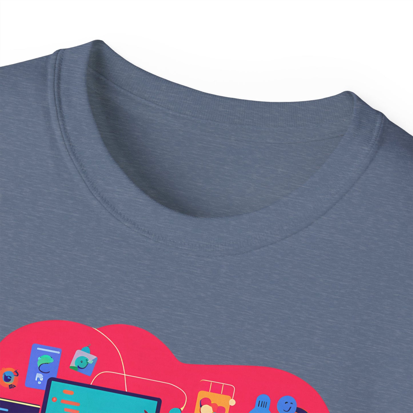 Playful Graphic Tee, Fun Casual Wear, Unique Gift for Gamers, Creative Illustration T-Shirt, Unisex Cotton Shirt, Birthday Present, [...]