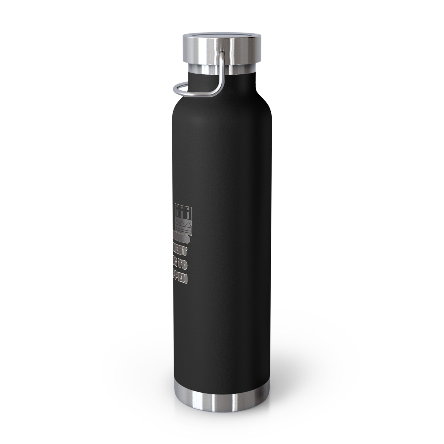 Humorous Insulated Water Bottle, 22oz Stainless Steel, Birthday Gift, Fitness Hydration, Travel Mug, Unique Party Favor