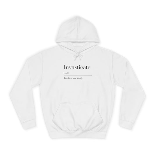 Unisex College Hoodie with Minimalist Design - Comfortable, Stylish, Perfect for Students, Casual Wear, Gift Idea, Everyday Use