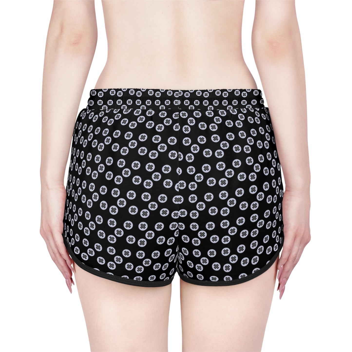 Chic Women's Relaxed Shorts | Cozy Lounge Wear, Beach Outfits, Casual Summer Style, Everyday Comfort, Perfect for Vacations - Black