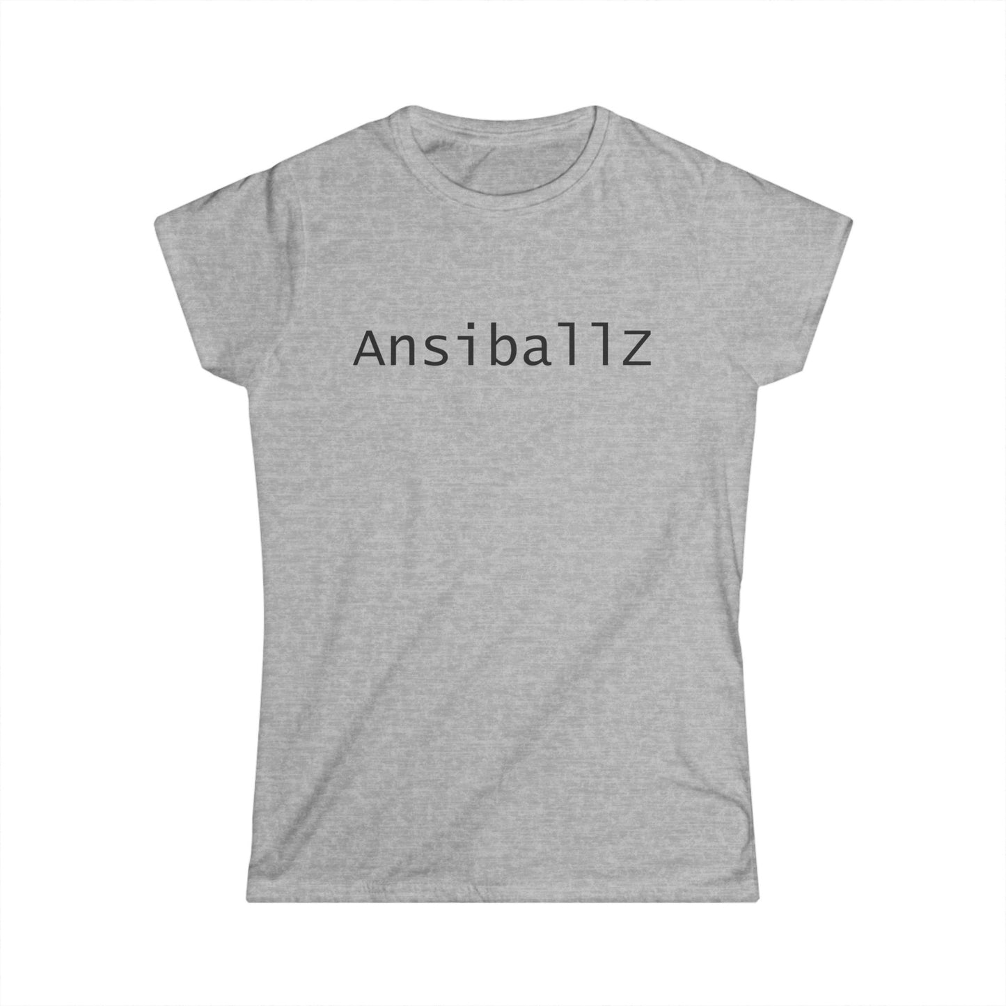 Chic Women's Softstyle Tee with 'Ansiballz' Print, Casual T-Shirt for Everyday Use, Unique Gift for Friends, Fun Quote Tee, Stylish [...]