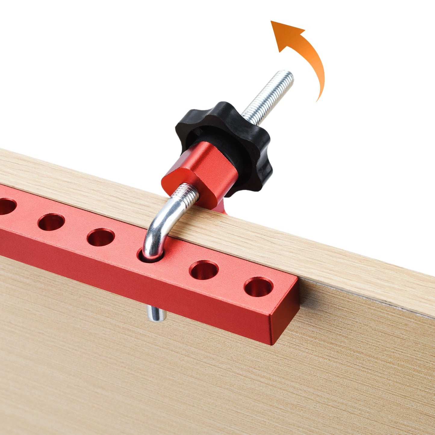 90 Degree Clamp, 2 Sets Corner Clamps 5.5" x 5.5"(14 x 14cm) 90 Degree Positioning Square Aluminum Alloy Square Clamps for Woodworking Cabinet Picture Frames
