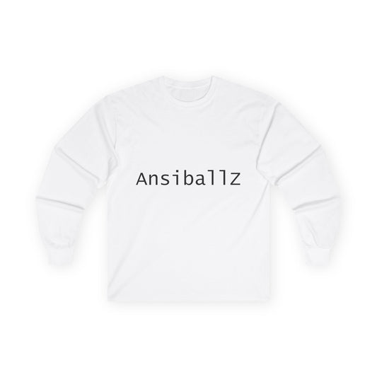 Funny Unisex Long Sleeve Tee - Ansiballz, Casual Wear, Gift for Him/Her, Unique Design, Holiday Apparel, Comfortable Top