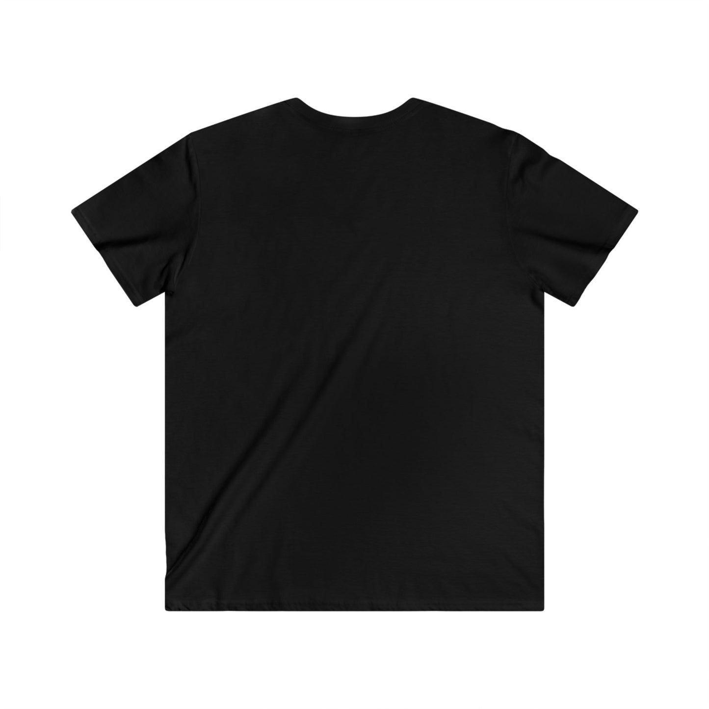 Pudding - Men's Fitted V-Neck Short Sleeve Tee