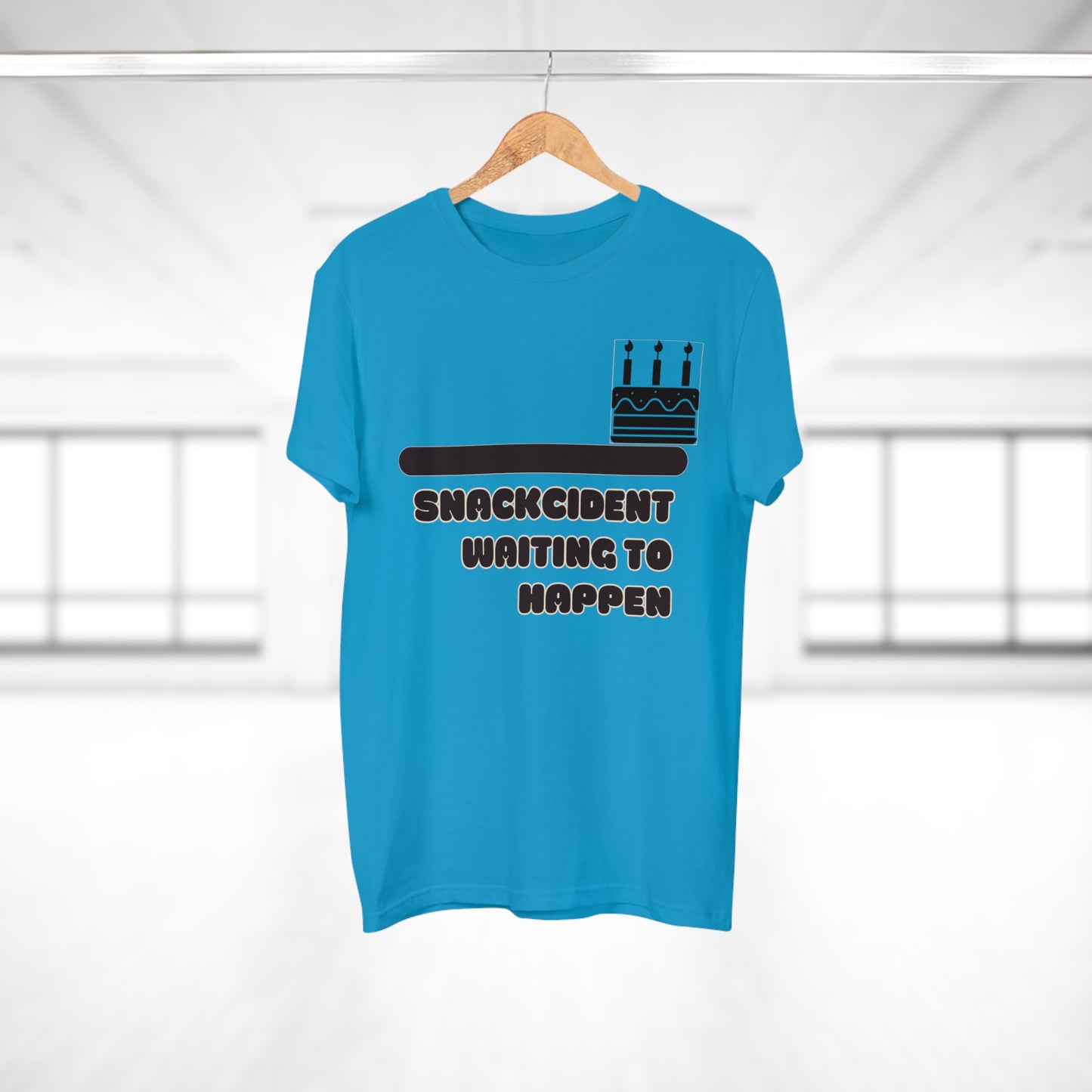 Snackcident Waiting To Happen - Men's T-shirt