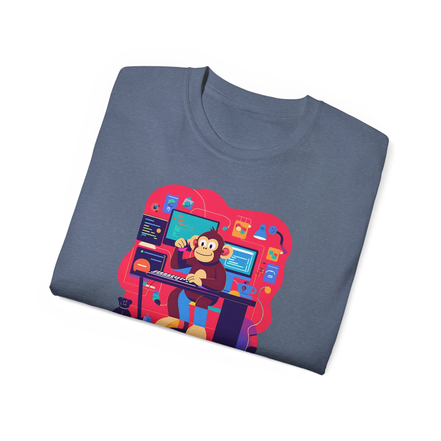 Playful Graphic Tee, Fun Casual Wear, Unique Gift for Gamers, Creative Illustration T-Shirt, Unisex Cotton Shirt, Birthday Present, [...]