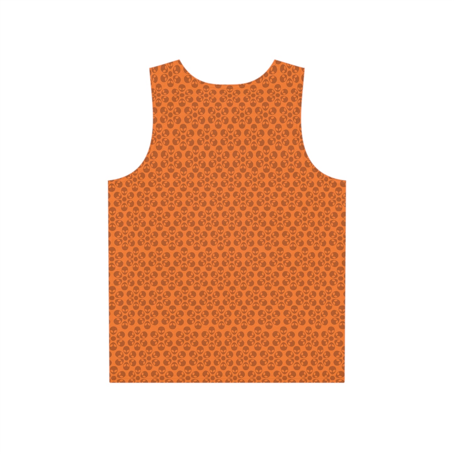 Stylish Mens Tank Top  AOP Leopard Print Summer Wear Fitness Gear Casual Apparel Trendy Vacation Outfit Alien Flowers Crusta