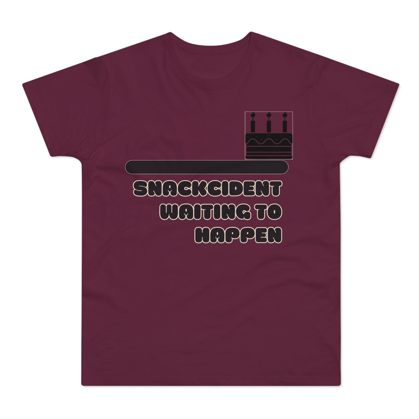 Snackcident Waiting To Happen - Men's T-shirt