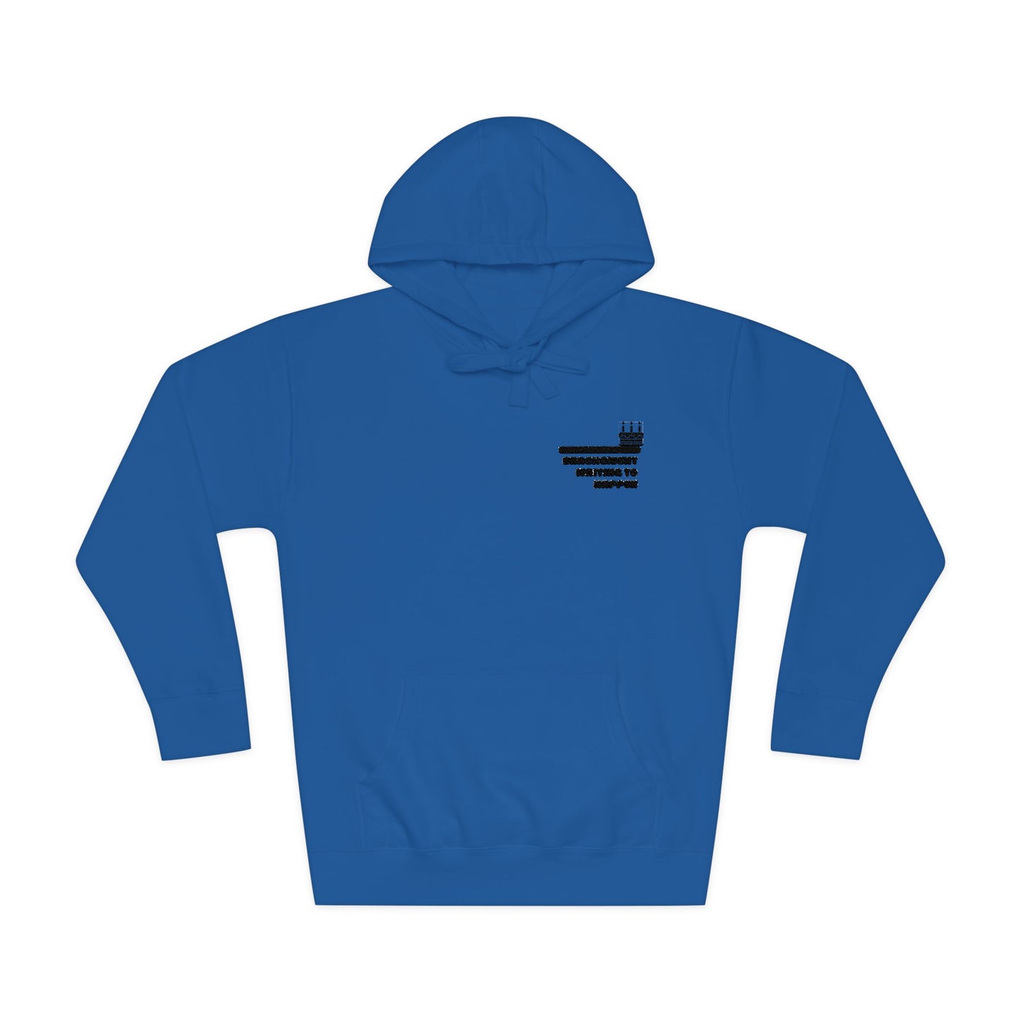 Cozy Unisex Fleece Hoodie, Perfect for Any Season, Casual Wear, Gift Idea, Trendy Hooded Sweatshirt, Unique Design