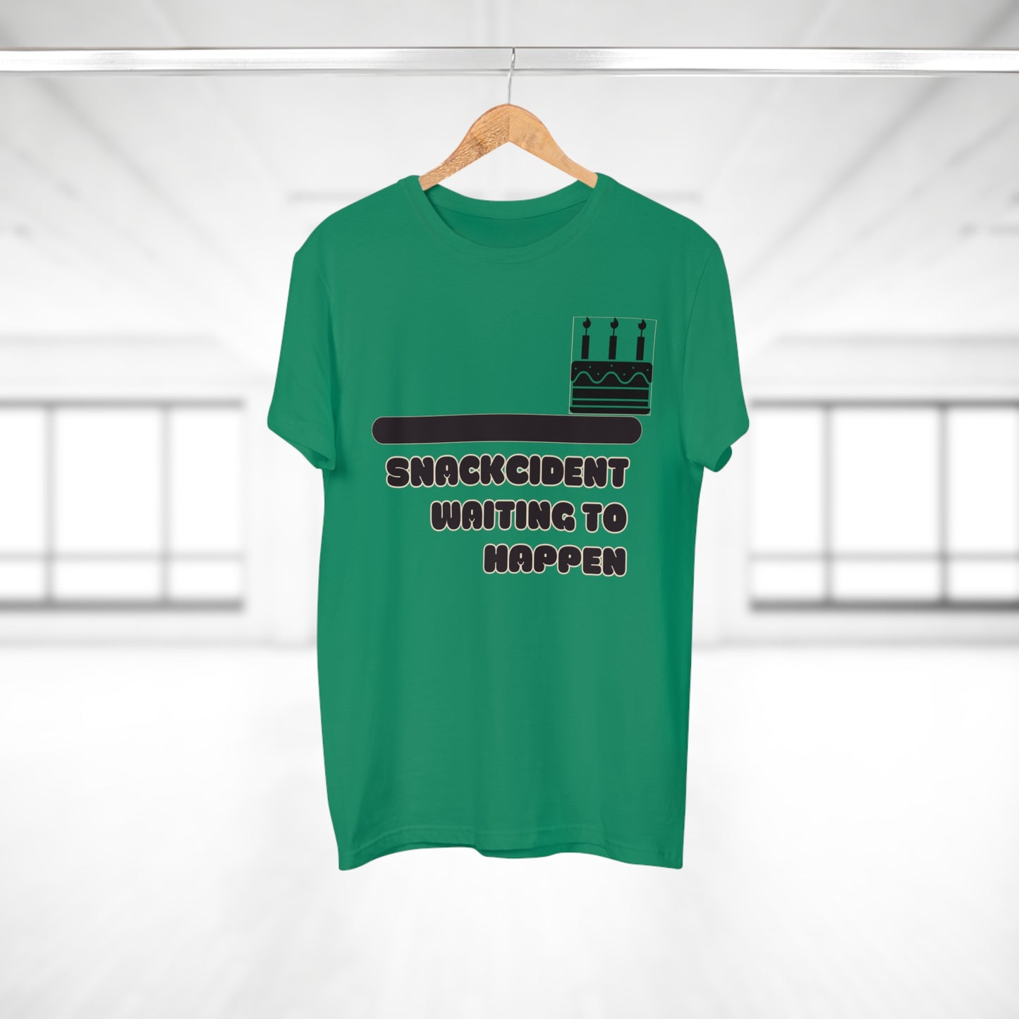 Snackcident Waiting To Happen - Men's T-shirt