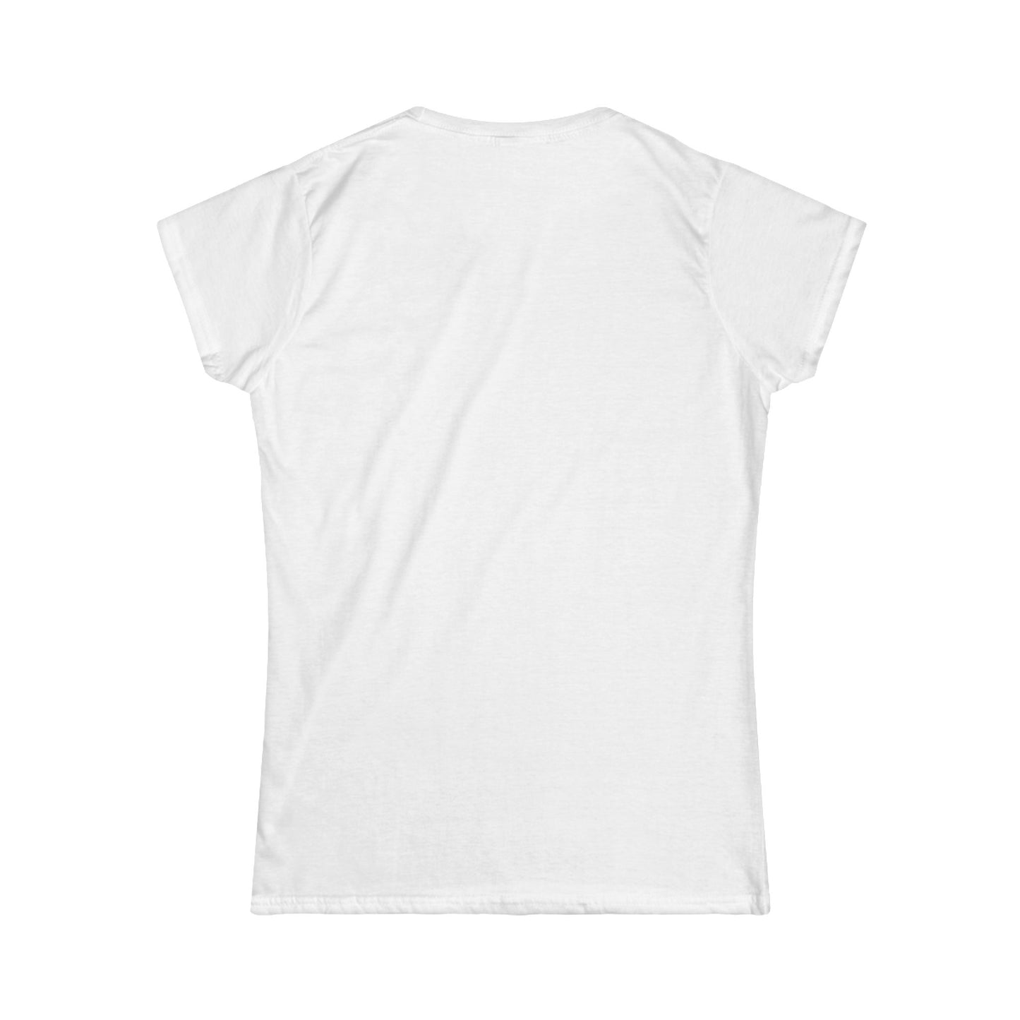 Retro Bridge Flames Women's Softstyle Tee - 'We'll Burn That Bridge When We Get There'