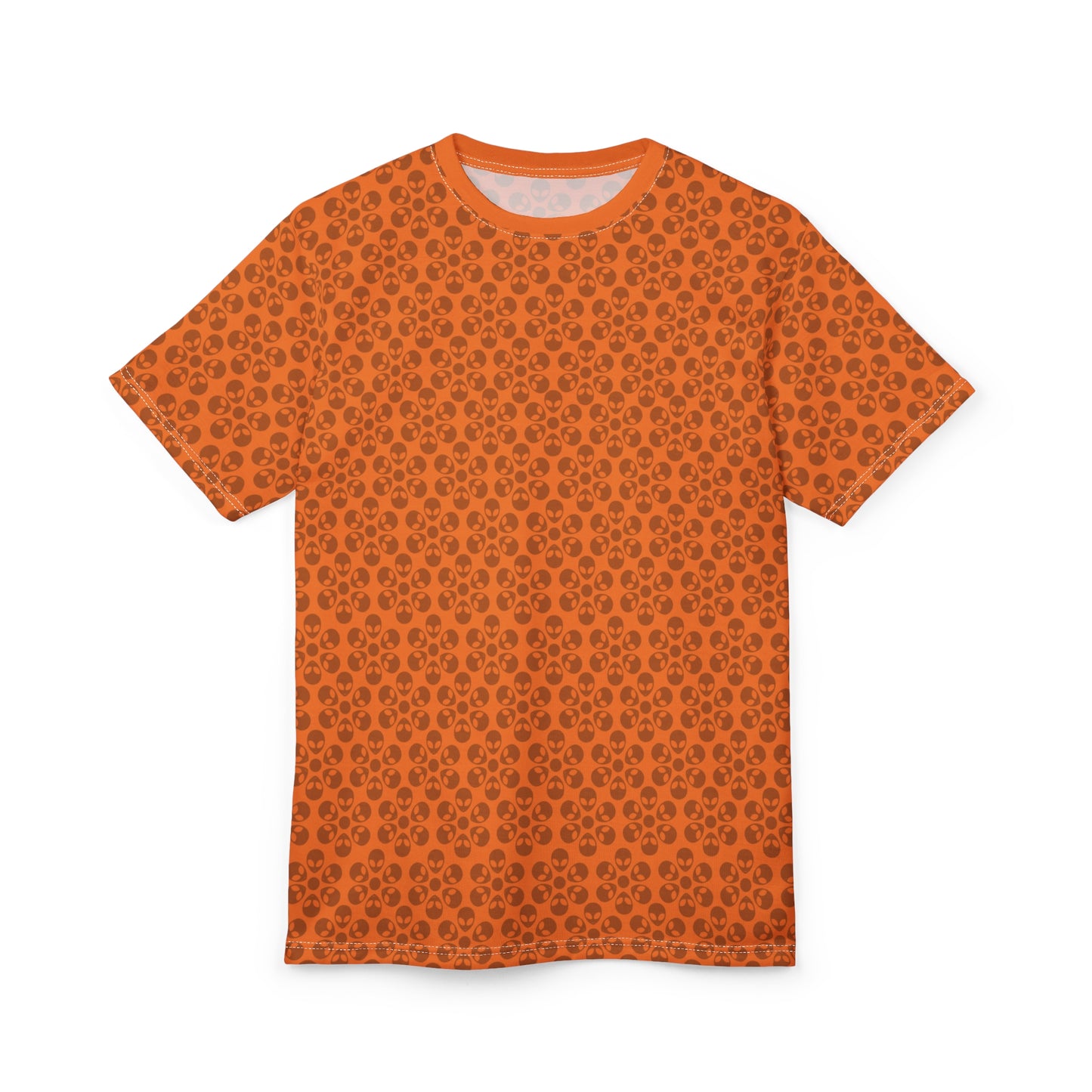 Stylish Floral Print Tee Casual Unisex TShirt Gift for Her/Him Summer Fashion Birthday Gift Everyday Wear Trendy Apparel Alien Flowers Crusta