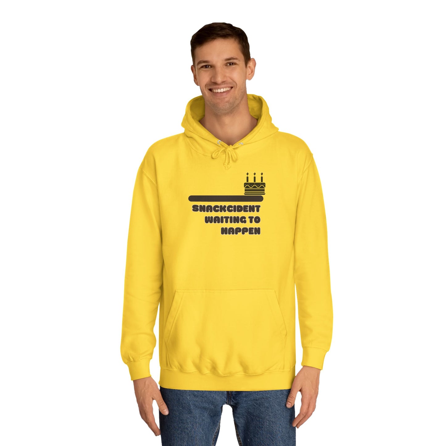 Unisex College Hoodie - Fun and Cozy Style for Students, Perfect for Campus Life, Gift for Graduates, Chill Days, Hoodie with Quirky Quote