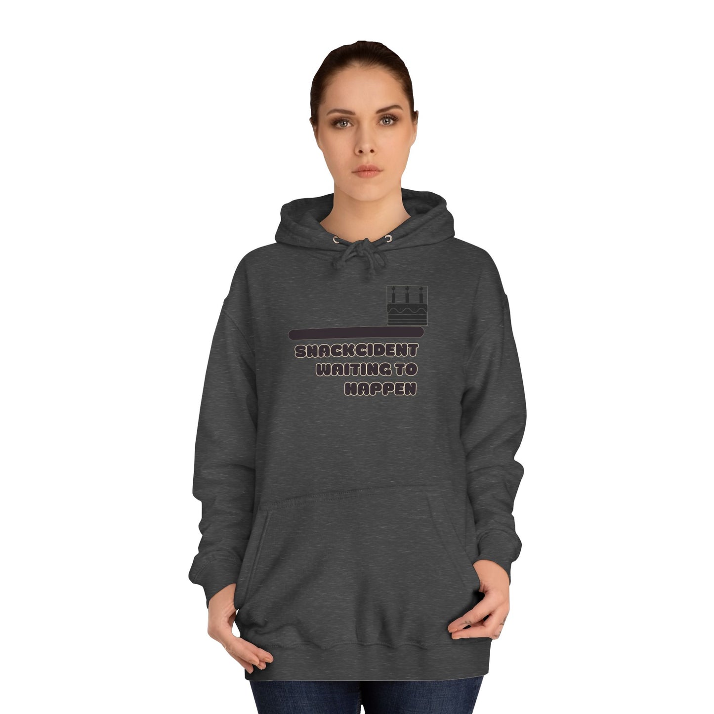 Unisex College Hoodie - Fun and Cozy Style for Students, Perfect for Campus Life, Gift for Graduates, Chill Days, Hoodie with Quirky Quote