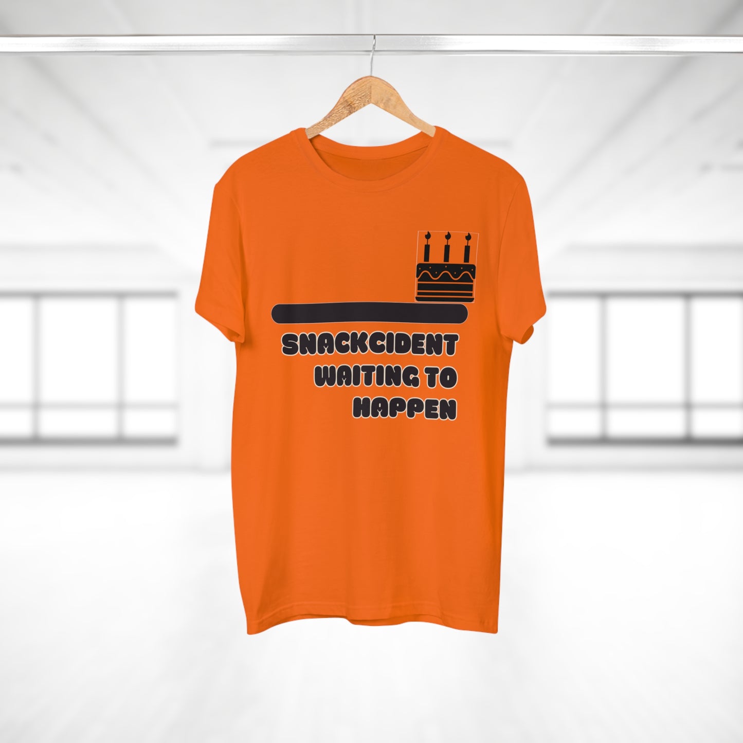 Snackcident Waiting To Happen - Men's T-shirt
