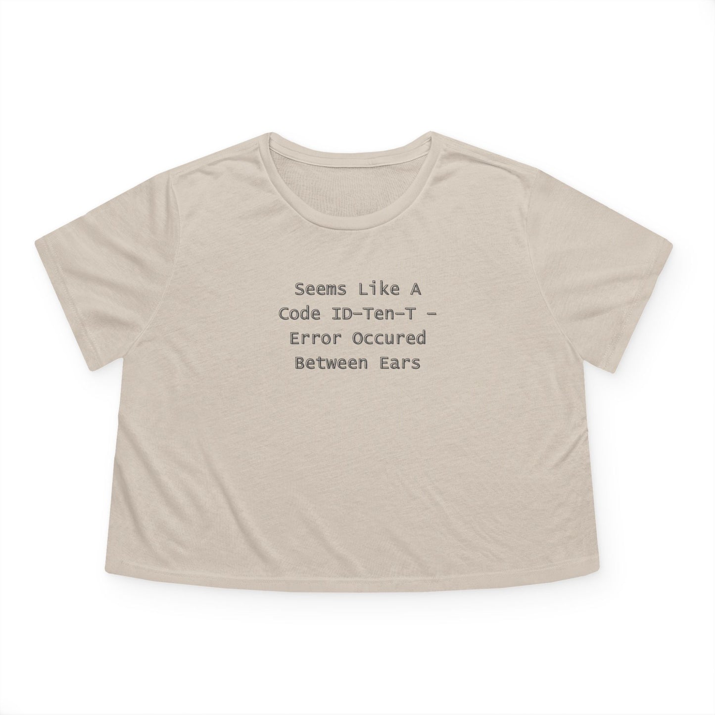 Women's Flowy Cropped Tee