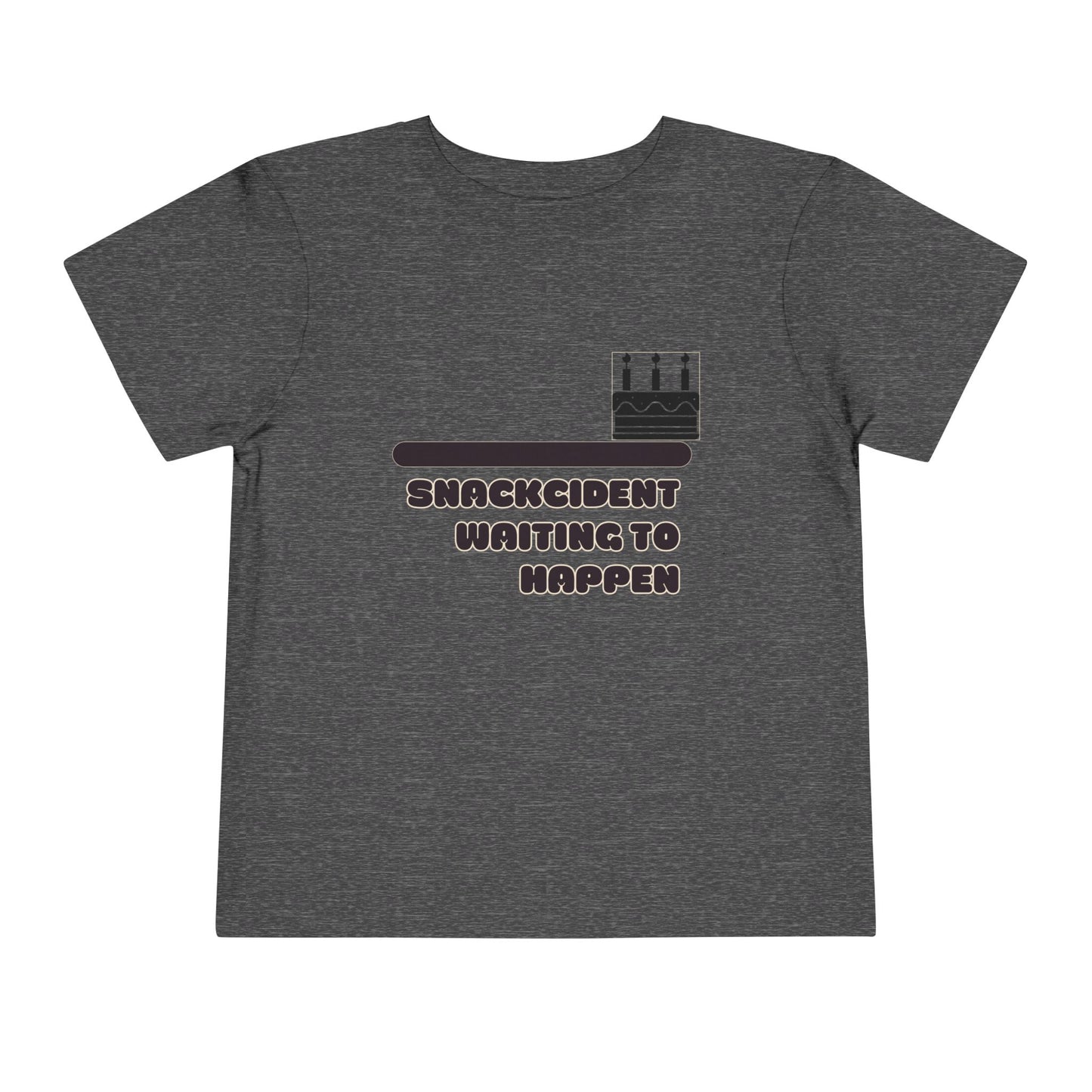 Toddler Birthday Tee - Shackcident Waiting to Happen, Cute Kids Shirt, Fun Party Outfit, Gift for Birthdays, Playful Toddler Apparel