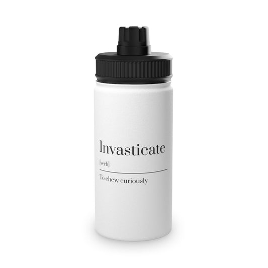 Stylish Stainless Steel Water Bottle, Insulated Drink Container, Reusable Sports Flask, Perfect for Hiking, Gym, Travel