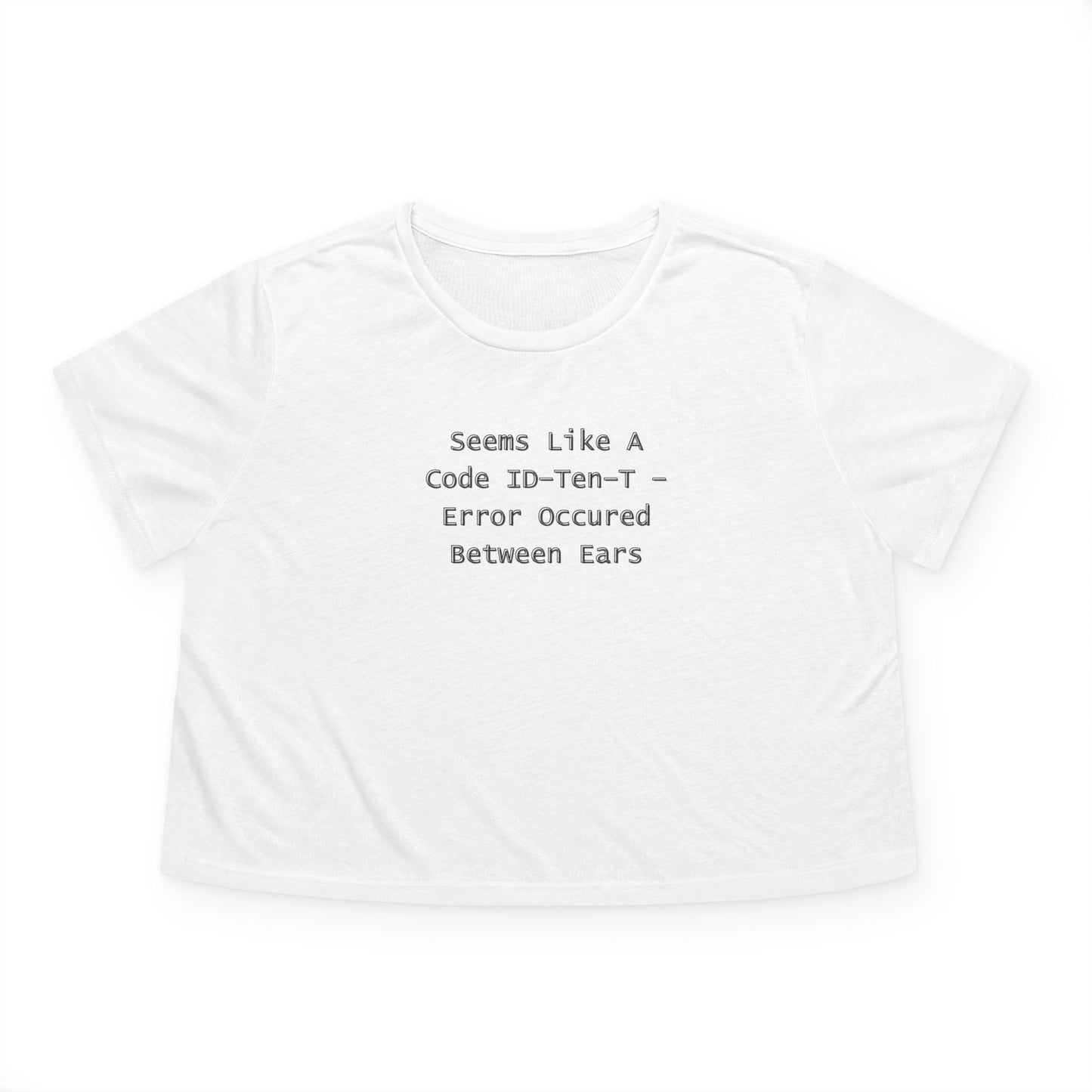 Women's Flowy Cropped Tee