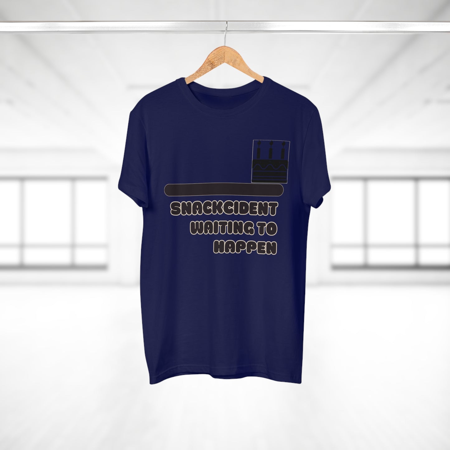Snackcident Waiting To Happen - Men's T-shirt