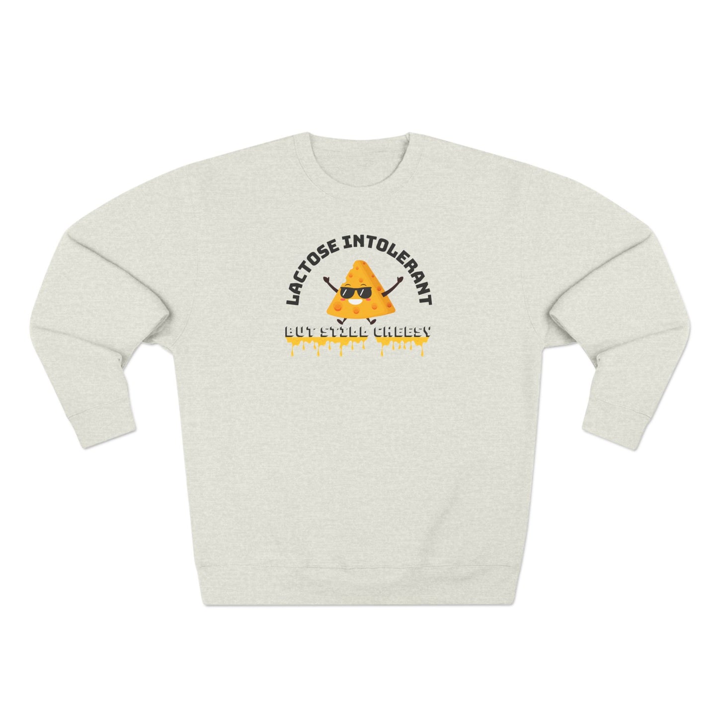 Lactose Intolerant Crewneck Sweatshirt, Humor Gift for Foodies, Cute Sweater for Dairy Lovers, Funny Apparel for Birthdays, Cozy Gift [...]