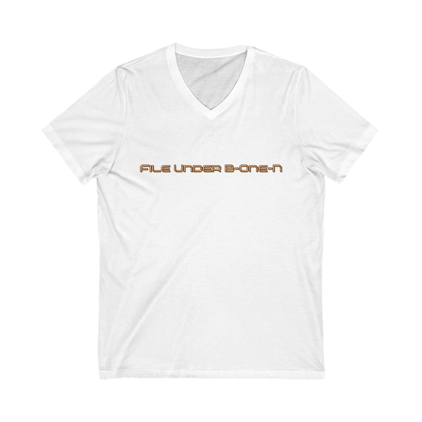 Unisex Jersey Short Sleeve V-Neck Tee