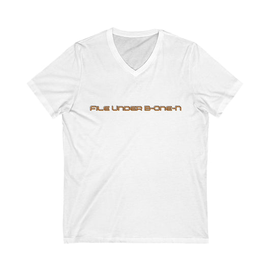 Unisex Jersey Short Sleeve V-Neck Tee