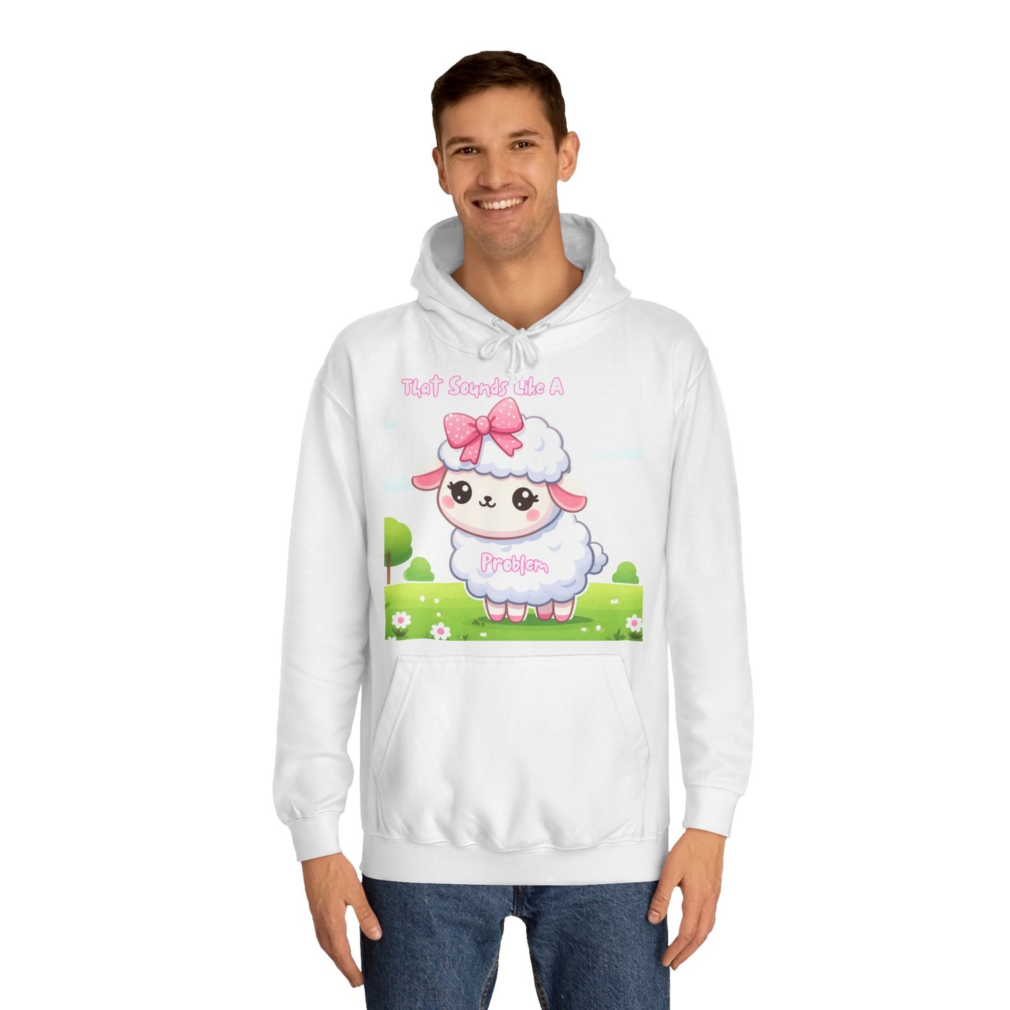 Ewe Problem - Unisex College Hoodie